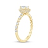 Thumbnail Image 2 of Now + Forever Pear-Shaped Diamond Halo Engagement Ring 1 ct tw 14K Yellow Gold