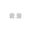 Thumbnail Image 2 of Round-Cut Diamond Solitaire Stud Earrings 1/3 ct tw 10K White Gold (I/I3)