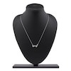 Thumbnail Image 4 of Diamond Arabic "Mother" Necklace 1/5 ct tw 10K White Gold 18"