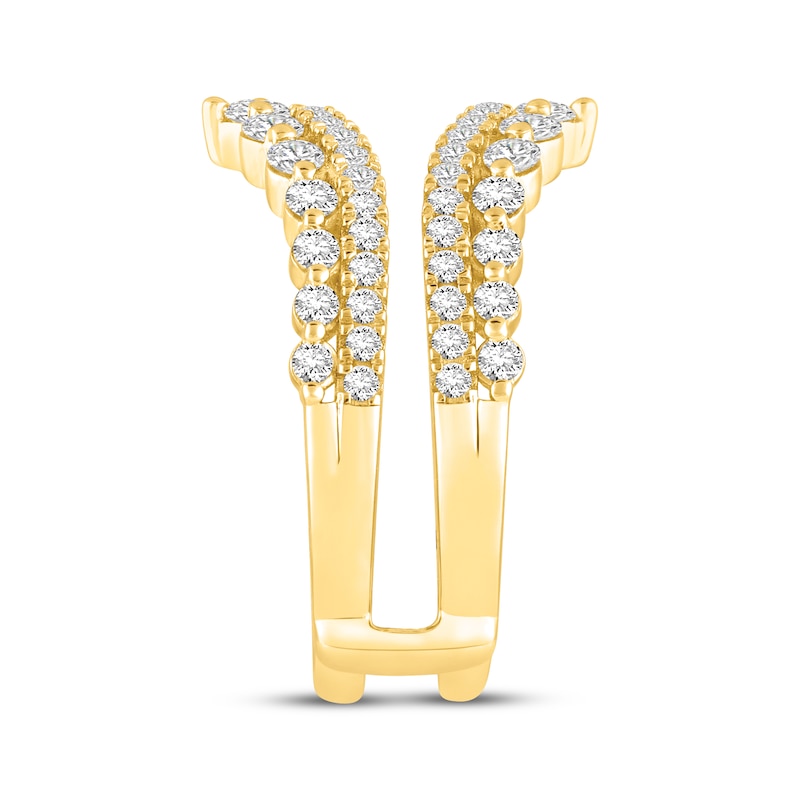 Main Image 2 of Now + Forever Diamond Contour Enhancer Ring 1 ct tw 14K Yellow Gold