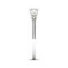 Thumbnail Image 3 of KAY Lab-Grown Diamonds Multi-Stone Split Shank Promise Ring 1/10 ct tw Sterling Silver