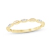 Thumbnail Image 1 of Now + Forever Diamond Textured Anniversary Ring 1/10 ct tw 10K Yellow Gold