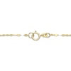 Thumbnail Image 3 of Heart Station Mirror Chain Necklace Solid 10K Yellow Gold 18&quot;