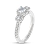 Thumbnail Image 2 of THE LEO Prisma Diamond Princess-Cut Three-Stone Engagement Ring 1 ct tw 14K White Gold
