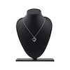 Thumbnail Image 5 of Diamond "Abuela" Heart Necklace 1/6 ct tw 10K White Gold 18"