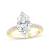 Thumbnail Image 1 of Now + Forever Lab-Grown Diamonds Marquise-Cut Engagement Ring 3-1/2 ct tw 14K Yellow Gold