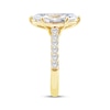 Thumbnail Image 2 of Now + Forever Lab-Grown Diamonds Marquise-Cut Engagement Ring 3-1/2 ct tw 14K Yellow Gold
