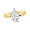 Thumbnail Image 1 of Pear-Shaped Diamond Solitaire Engagement Ring 1 ct tw 14K Yellow Gold (I/I1)