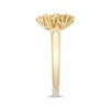 Thumbnail Image 2 of Diamond-Cut Flower Ring 14K Yellow Gold