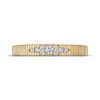 Thumbnail Image 3 of Now + Forever Diamond Cluster Anniversary Ring 1/8 ct tw 14K Yellow Gold