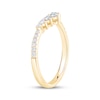 Thumbnail Image 2 of Now + Forever Lab-Grown Diamonds Graduated Contour Ring 1/3 ct tw 14K Yellow Gold