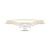 Thumbnail Image 3 of Now + Forever Lab-Grown Diamonds Graduated Contour Ring 1/3 ct tw 14K Yellow Gold