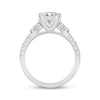 Thumbnail Image 3 of Now + Forever Lab-Grown Diamonds Princess-Cut Engagement Ring 2 ct tw 14K White Gold