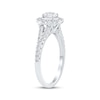 Thumbnail Image 2 of Now + Forever Round-Cut Diamond Halo Engagement Ring 1 ct tw 14K White Gold