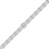 Thumbnail Image 2 of KAY Lab-Grown Diamonds Men's Link Bracelet 5-1/2 ct tw 10K White Gold 8.5"