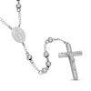 Thumbnail Image 2 of Rosary Necklace Stainless Steel 26"