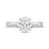 Thumbnail Image 3 of Now + Forever Lab-Grown Diamonds Oval-Cut Engagement Ring 1-3/4 ct tw 14K White Gold