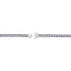 Thumbnail Image 3 of STUDIO BY KAY Blue Lab-Created Sapphire Curb Link Bracelet Sterling Silver 7.25"