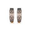 Thumbnail Image 2 of Le Vian Desert Diamonds Chocolate Ombré Hoop Earrings 1-1/4 ct tw 14K Strawberry Gold