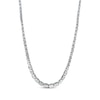 Thumbnail Image 1 of KAY Lab-Grown Diamonds Emerald-Cut Riviera Necklace 17 ct tw 10K White Gold 17"