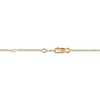 Thumbnail Image 4 of KAY Lab-Grown Diamonds Round-Cut Solitaire Cross Necklace 1/10 ct tw 10K Two-Tone Gold 18"