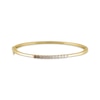 Thumbnail Image 1 of Desert Diamonds Ombré Bangle Bracelet 3/4 ct tw 18K Yellow Gold-Plated Sterling Silver