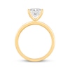 Thumbnail Image 3 of Now + Forever Lab-Grown Diamonds Certified Princess-Cut Solitaire Engagement Ring 2 ct tw 14K Yellow Gold (F/VS2)
