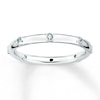 Thumbnail Image 1 of Stackable Aquamarine Ring Sterling Silver