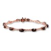 Thumbnail Image 1 of Le Vian Chocolate Quartz Bracelet 3/8 ct tw Diamonds 14K Gold