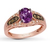 Thumbnail Image 0 of Le Vian Amethyst Ring 1/4 ct tw Diamonds 14K Strawberry Gold