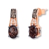 Thumbnail Image 1 of Le Vian Chocolate Quartz 1/4 ct tw Diamonds 14K Strawberry Gold