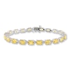 Thumbnail Image 1 of Citrine Bracelet Sterling Silver