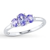 Thumbnail Image 0 of Tanzanite Ring Diamond Accents 10K White Gold