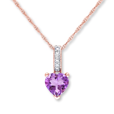Kay amethyst necklace Clearance