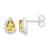 Thumbnail Image 1 of Citrine & Topaz Earrings Sterling Silver
