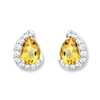Thumbnail Image 2 of Citrine & Topaz Earrings Sterling Silver