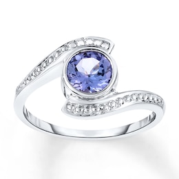 Tanzanite Ring Sterling Silver