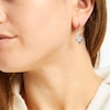 Thumbnail Image 1 of Blue & White Topaz Earrings Sterling Silver