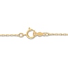 Thumbnail Image 3 of Citrine Necklace with Diamonds 10K Yellow Gold