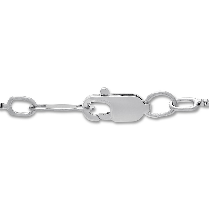 Main Image 3 of Blue Topaz Necklace Sterling Silver