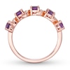 Thumbnail Image 1 of Le Vian Amethyst & Diamond Ring 14K Strawberry Gold