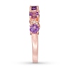Thumbnail Image 3 of Le Vian Amethyst & Diamond Ring 14K Strawberry Gold