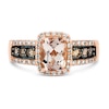 Thumbnail Image 3 of Le Vian Morganite Ring 5/8 ct tw Diamonds 14K Strawberry Gold