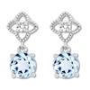 Thumbnail Image 0 of Blue & White Topaz Earrings Sterling Silver