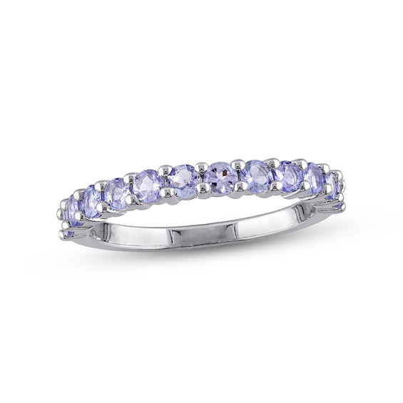 Kay Tanzanite Stackable Ring Sterling Silver