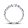 Thumbnail Image 3 of Tanzanite Stackable Ring Sterling Silver