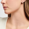 Thumbnail Image 2 of Natural Opal Earrings 1/20 ct tw Diamonds 10K Rose Gold