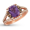 Thumbnail Image 0 of Le Vian Amethyst Ring 5/8 ct tw Diamonds 14K Strawberry Gold