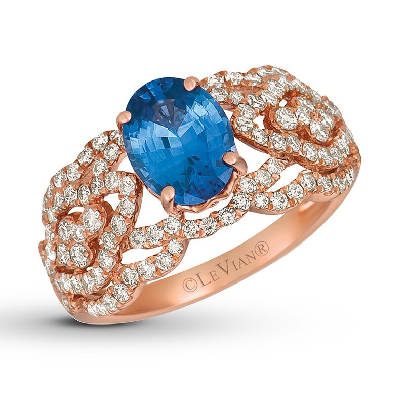 Main Image 1 of Le Vian Tanzanite Ring 7/8 ct tw Nude Diamonds 14K Gold