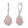 Thumbnail Image 0 of Guava Quartz & White Topaz Earrings Sterling Silver